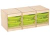 Image sur 49833014 MEUBLE 6 bacs JAUNE     