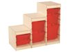 Image sur 49834011 MEUBLE 7 bacs ROUGE     