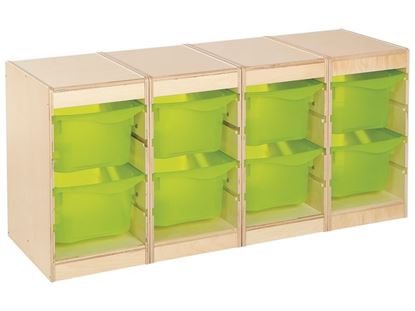 Image de 49836008 MEUBLE 8 bacs VERT      