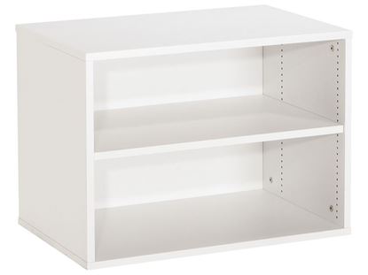 Image de 49851001 MEUBLE DOUBLE H: 51 CM 1 étagère BLANC     