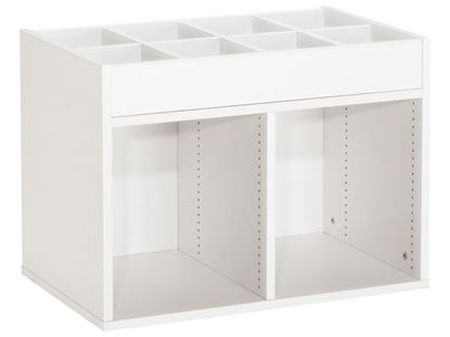 Image de 49852001 MEUBLE À ACCÈS SUPÉRIEUR H: 51 cm à aménager BLANC     