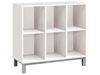 Image sur 49858001 MEUBLE TRIPLE H: 81 cm 3 étagères BLANC     