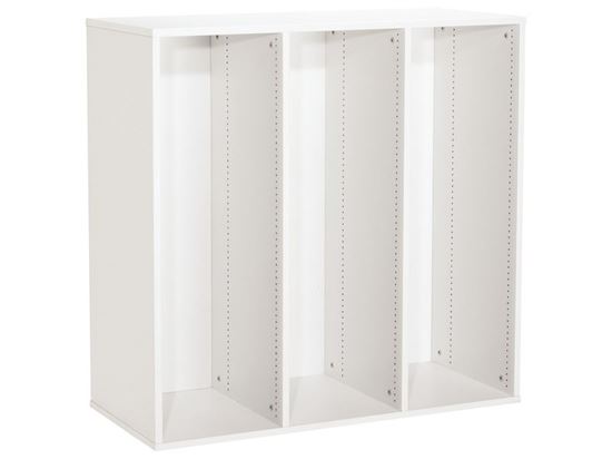 Image sur 49868001 MEUBLE TRIPLE H: 102 cm à aménager BLANC     