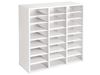 Image sur 49869001 MEUBLE TRIPLE H: 102 cm 21 tablettes BLANC     