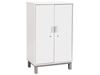 Image sur 49876001 MEUBLE 2 portes, 2 étagères BLANC     