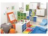 Image sur 49948007 MEUBLE TRIPLE H: 51 cm KIT Stop-bacs bois (9 bacs) ORANGE    