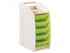 Image sur 49986037 KIT DESSERTE Tebia H: 80 cm - 5 bacs VERT CLAIR
