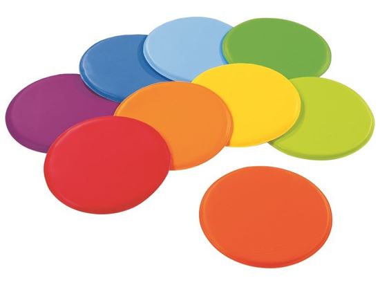 Image sur 50137020 GALETTE LOT DE 9 GALETTES MULTICOLOR