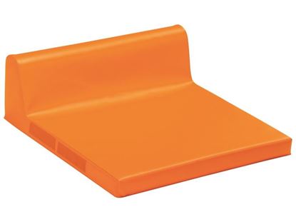 Image de 5172164 TAPIS Babisiège CARRÉ AVEC DOSSIER ORANGE CLA