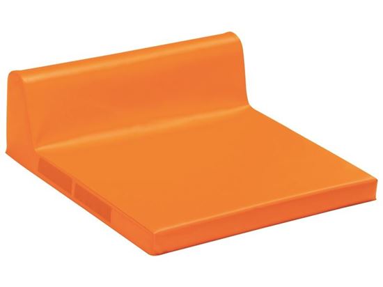 Image sur 5172164 TAPIS Babisiège CARRÉ AVEC DOSSIER ORANGE CLA