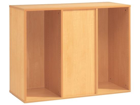 Image sur 55385016 MEUBLE RECTO-VERSO H. 81 cm à aménager NATUREL   