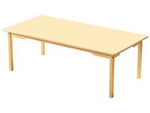 Image sur 60271106 TABLES À PLATEAU STRATIFIÉS PIÉTEMENT BOIS JAUNE     