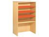 Image sur 62183037 MEUBLE OUVERT POUR COFFRE H. 116 cm 3 étagères VERT CLAIR