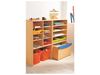 Image sur 62184001 MEUBLE OUVERT POUR COFFRE H. 118 cm 6 tablettes BLANC     