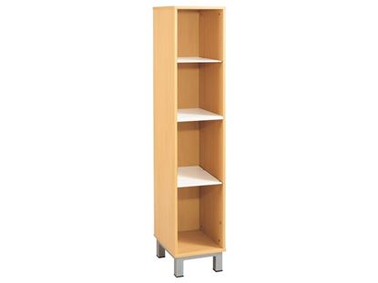 Image de 64253001 MEUBLE SIMPLE H. 162 cm 3 tablettes BLANC     