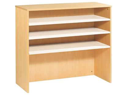 Image de 62189057 MEUBLE POUR COFFRE H.95 cm 3 étagères CIEL (Bleu