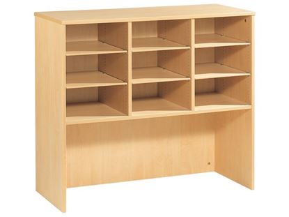 Image de 62190016 MEUBLE POUR COFFRE H.95 cm 6 tablettes NATUREL   