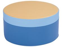 Image sur 645002 POUF ROND Grand modèle - Stature 105 à 123 cm BLEU