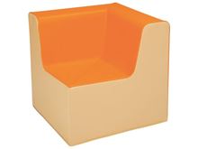 Image sur 636007 FAUTEUIL D'ANGLE Hauteur 32 cm ORANGE    