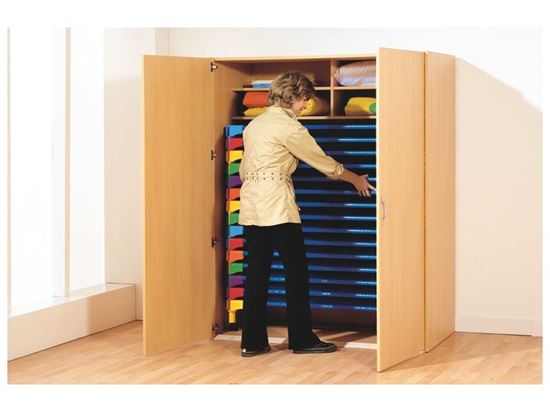 Image sur 63988016 MEUBLE DE RANGEMENT pour couchettes NATUREL   