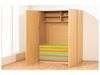 Image sur 63988016 MEUBLE DE RANGEMENT pour couchettes NATUREL   
