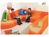 Image sur 641007 BANQUETTE 2 PLACES Hauteur 32 cm ORANGE    