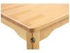 Image sur 69248016 TABLE HETRE 100% MASSIF PIETEMENT BOIS - L: 120 cm - l: 60 cm T00 NATUREL   