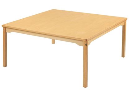 Image de 69272010 TABLES A PLATEAU STRATIFIÉ PIÉTEMENT BOIS BEIGE     