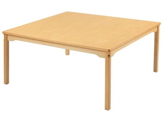 Image sur 69273010 TABLES A PLATEAU STRATIFIÉ PIÉTEMENT BOIS BEIGE     