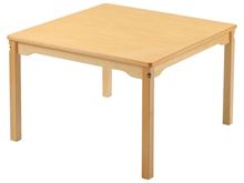 Image sur 69280002 TABLE PLATEAU STRATIFIÉ AVEC PIÉTEMENT EN BOIS BLEU      