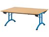 Image sur 67834002 TABLE PLIANTE STRATIFIÉE 120 X 80 BLEU      