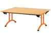 Image sur 67834007 TABLE PLIANTE STRATIFIÉE 120 X 80 ORANGE    