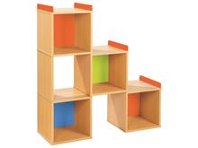 Image sur 69783020 MEUBLE Bibliocubes CASCADE MULTICOLOR