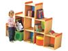 Image sur 71249020 MEUBLE Bibliocubes GRANDE PYRAMIDE MULTICOLOR
