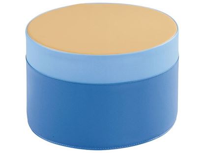 Image de 860002 POUF ROND Petit modèle - Stature 90 à 105 cm BLEU