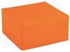 Image sur 861007 COUSSIN CARRÉ Hauteur 25 cm ORANGE