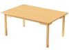 Image sur GP97938 TABLES INSONORISÉES AVEC CHANTS SURMOULÉS L: 120 - l: 80 cm Tradition