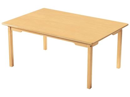 Image de GP97938 TABLES INSONORISÉES AVEC CHANTS SURMOULÉS L: 120 - l: 80 cm Tradition