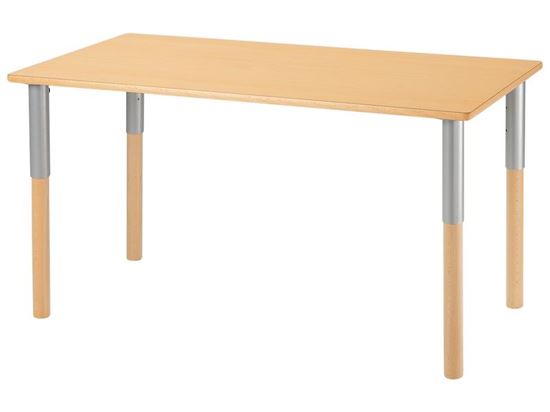 Image sur GP107660 TABLE PLATEAU STRATIFIÉ Avec pieds réglables - 120 x 60 cm