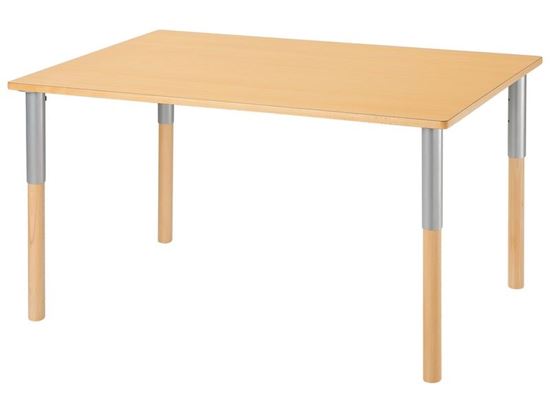 Image sur GP107662 TABLE PLATEAU STRATIFIE Avec pieds réglables - 120 x 80 cm