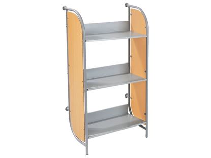 Image de OF33976 RAYONNAGE Next À PAROIS EN BOIS  étagères comprises Hauteur 146 cm, 3 étagères