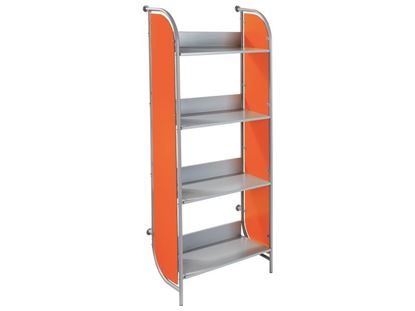 Image de OF33978 RAYONNAGE Next À PAROIS EN BOIS  étagères comprises Hauteur 195 cm, 4 étagères