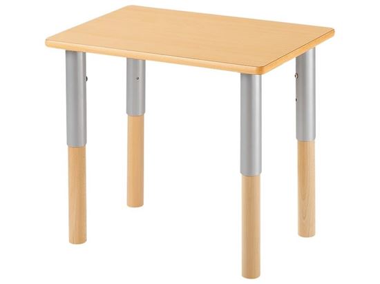 Image sur TABLE PLATEAU STRATIFIE Avec pieds réglables - 50 x 60 cm T1/T2/T3
