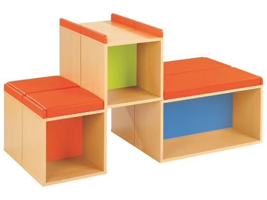 Image sur OF38379 MEUBLE Bibliocubes DUO