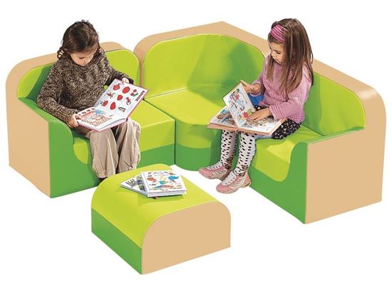 Image sur OF39575 KIT Club Canapé d'angle Hauteur 17 cm