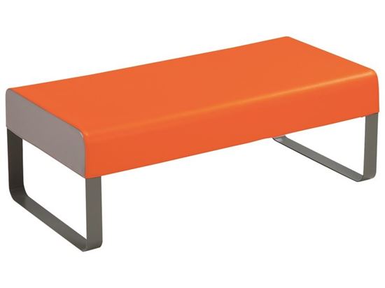 Image sur OF41582 FAUTEUIL D'ACCUEIL Bia Pouf rectangulaire