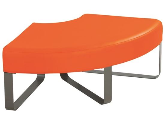 Image sur OF41583 FAUTEUIL D'ACCUEIL Bia Pouf 1/4 cercle