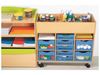 Image sur OF45748 MEUBLE A TIROIRS H. 81 cm 9 tiroirs, 3 tablettes
