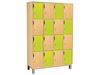 Image sur OF45758 MEUBLE RANGE-SACS 16 CASES avec portes