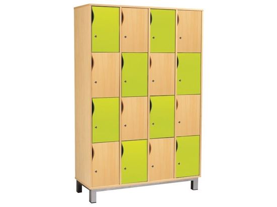 Image sur OF45758 MEUBLE RANGE-SACS 16 CASES avec portes